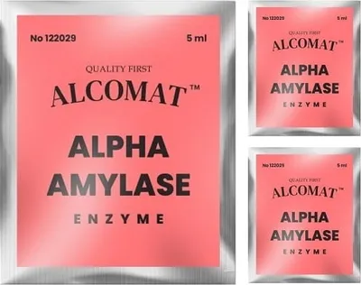Zdjęcie produktu dla Alcomat ALPHA AMYLASE enzyme | Enzym upłynniający, proces zacierania | Drożdże alkoholowe, drożdże destylacyjne | 5 ml | 3 sztuki