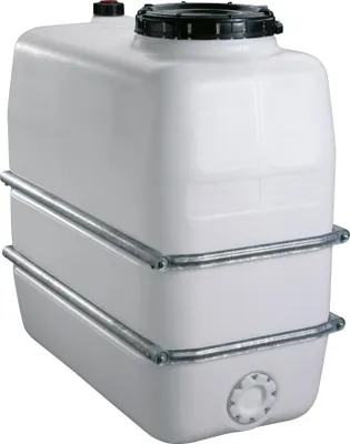 Productafbeelding van GRAF ruimtebesparende tank 1100 L naturel van voedselveilig PE