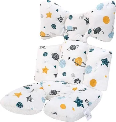 Productafbeelding van Famanu kinderwagenzitkussens - Ademend en comfortabel ontwerp