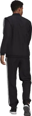 Produktbild von adidas tepláková souprava woven men 3 stripes black, velikost:4 [S] 46, barva:Black