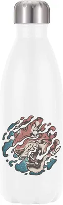 Produktbild von Vakuumisolierte Thermalwasserflasche mit Tigerdesign