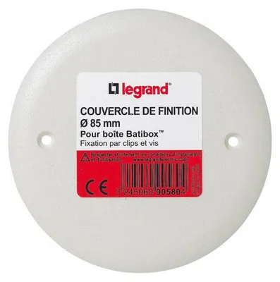 Image de Couvercle pour boîte a encastrer Batibox - maçonnerie - 85 mm LEGRAND