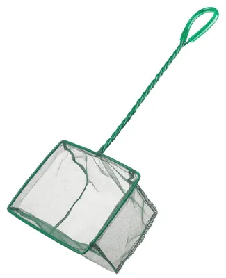 Obrázek produktu pro Akvarijní síťka na ryby, čtvercová, 15 cm, nylonová síť