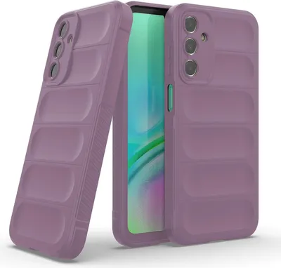 Produktbild von Handy Hülle für Samsung Galaxy A15 / A15 5G Grip Case Cover Schutzhülle Softgrip Farbe: Violett