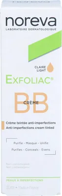 Zdjęcie produktu dla Noreva Exfoliac krem brązujący rozświetlający 30 ml