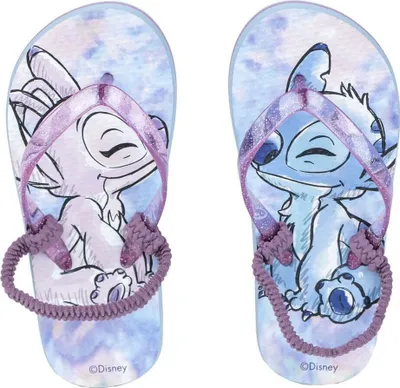 Produktbild von Zehentrenner Disney Stitch & Angel Lila 32/33