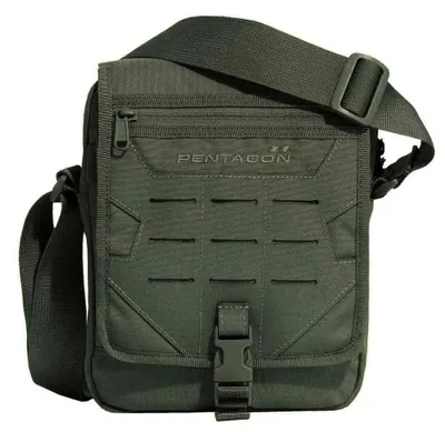 Produktbild von Pentagon Tasche über die Schulter Messenger Sling, RAL7013