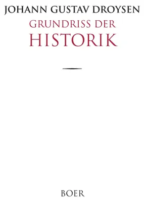Produktbild von Grundriß der Historik