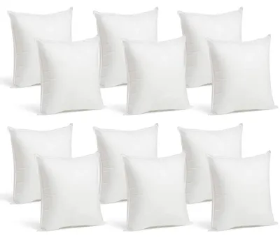 Produktbild von Kissenfüllung, weiches flauschiges Design, antiallergisches Material, 12 Einheiten ++++++Günstig-a, 45 X 45 cm