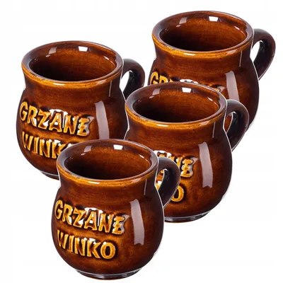 Zdjęcie produktu dla KADAX Kubki Do Grzańca Grzanego Wina 250ml 4szt