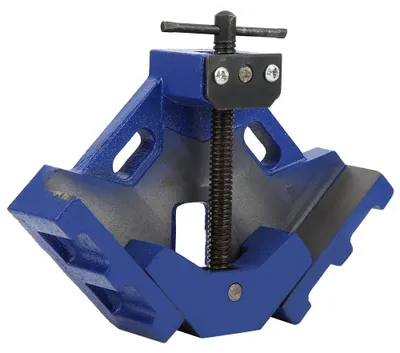Produktbild von Rechtwinklige Klemme, Schweißwerkzeug, Hardware-Zubehör, Holzbearbeitungsklammer, Gusseisen, robust, 10,2 cm