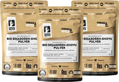 Produktbild von Sojasauce Shoyu Pulver, 3 x 110g