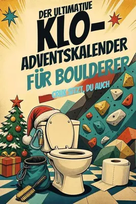 Produktbild von Der ultimative Klo-Adventskalender für Boulderer
