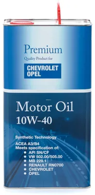 Produktbild von FANFARO O.E.M. Chevrolet/Opel für 10W-40 5 Liter Motoröl Motorenöl Teilsynthetisch 229.1 RN0700 229.3 RN0710 PSA B71 2294 500 00 501 01 502 00 505 00