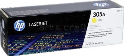 Image de HP 305A toner LaserJet jaune authentique