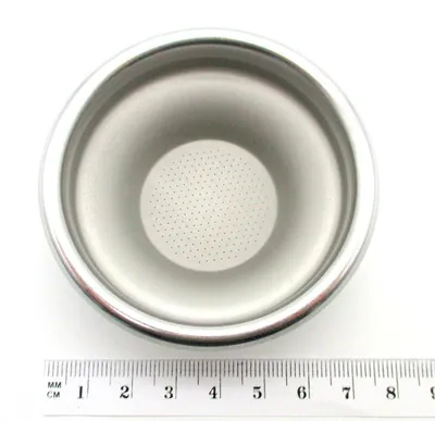 Produktbild von Eintassensieb einwandig grau 58mm