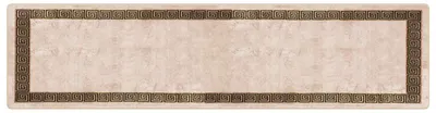 Image de vidaXL Tapis de couloir MARSA Noir 100 x 400 cm Polyester et PVC