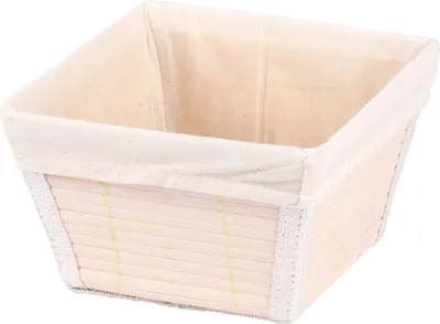 Produktbild von Aufbewahrungskorb Bamboo S Weiß
