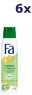 Produktbild von 6x Deospray 150 ml Starfruit – Für ein erfrischendes Gefühl