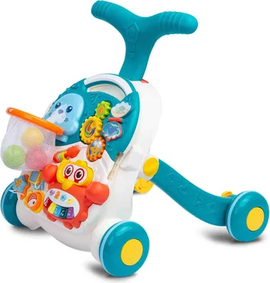 Produktbild von Toyz Spark Türkis 2in1 Spielende Lauflernhilfe