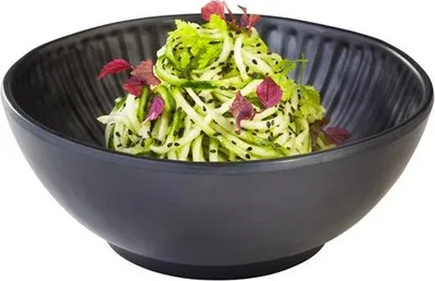 Produktbild von APS 84337 Schale AIKO, Ø 20,5 cm, Höhe 8 cm, 1,2 Liter, Melamin, schwarz