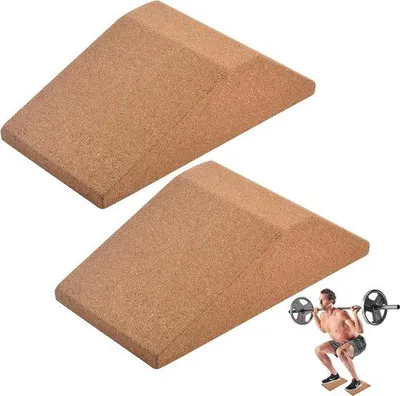 Immagine prodotto di Famanu, supporti per le ginocchia, confezione da 2 pezzi - Antiscivolo, per lo stretching dei muscoli e delle fasce