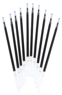 Obrázok produktu pre Náplne do perá, 0,38 mm, čierne - gélové perá - 10 kusov