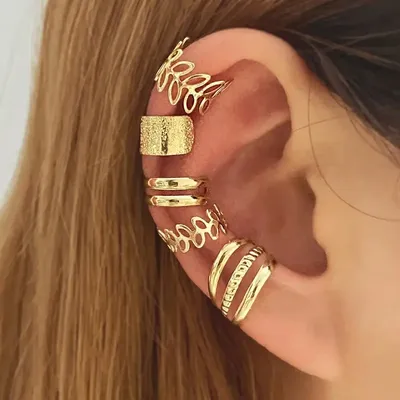 Image de Ensemble de Boucles doreilles Dorées LO-30471 - Élégance Moderne KP30471