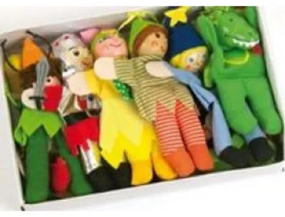 Produktbild von ANDREU Toys 12 Characters puppets, Fingerpuppe, Mensch, 3 Jahr(e), 12 Stück(e)