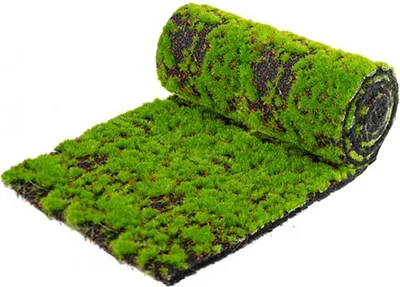 Tischläufer Moos-Optik 25 cm x 1 m Gras Wald Waldmoos Tisch-Deko DIY-Basteln Modellbau Osterbasteln Osternest Dekoration Hochzeit Geburtstag