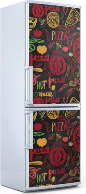 Produktbild von Magnete Dekorative - 70 cm x 190 cm - Küche - Magnetmatte Kühlschrankmagnete - Oliven Worte Tomaten