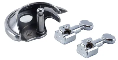 Nadelklemme aus Stahl für Nähmaschine, 2 Stück, Ersatzteil