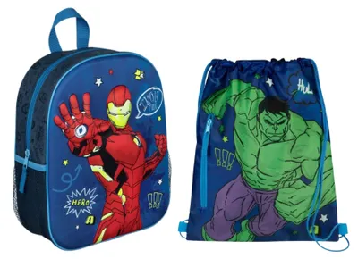 Produktbild von Avengers-Taschen-Set; Rucksack und Sporttasche