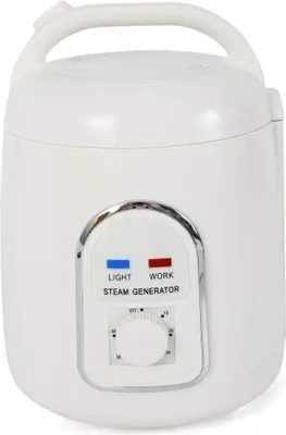 Produktbild von Home Spa Dampfbad - Tragbarer Sauna-Dampfgenerator 1,5 l - 900 W - Timer - Niederspannung <50 V - Weiß