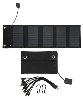 Productafbeelding van Opvouwbare Zonnepaneel Oplader 25W Monokristallijn Silicium