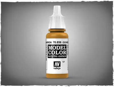 Produktbild von Acrylfarbe für Miniaturen, matt, Ochre Brown, 17ml, Modellbau