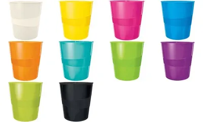 Produktbild von Kôš plastový Leitz WOW 15 ℓ žltý