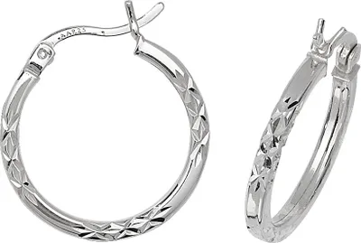 Image de Boucles d'Oreilles Femme Argent fin 925 - 15mm; TRS17710MM15