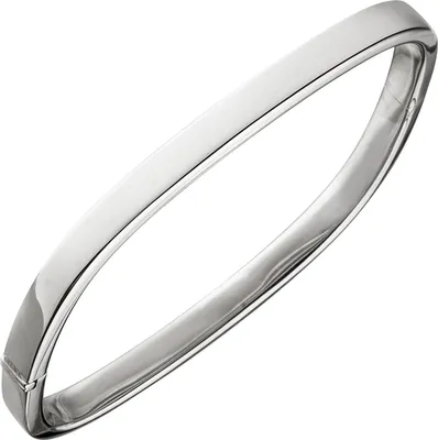 Produktbild von JOBO Armreif Armband eckig 925 Sterling Silber Silberarmband