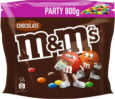 Obrázek produktu pro M&M's Chocolate Mléčná čokoláda s cukrovou polevou XXL balení 800g