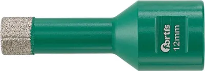 Produktbild von Fortis Diamantbohrer 12 x 60 mm, M14 mit Kühlwachs
