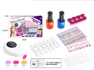 Produktbild von Kreativset Kinder-Nagellack-Set, (Lass uns eine Maniküre machen)