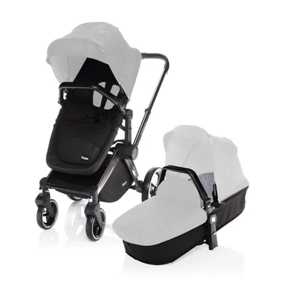 Obrázek produktu pro Kočárek ZOPA Evoque - základ, Silver/Black