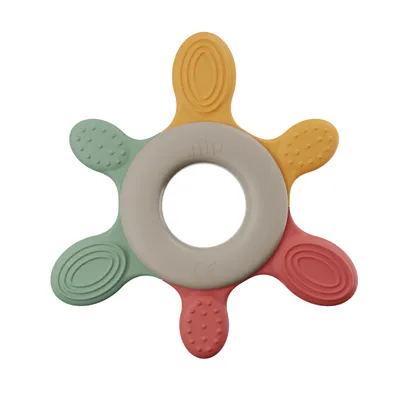 Produktbild von NIP Beißring (Verkaufseinheit: 8) "Play Green" farblich sortiert 616685 4000821370920