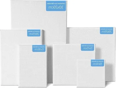 Produktbild von Leinwand Malset 6-teilig hochwertig für Anfänger