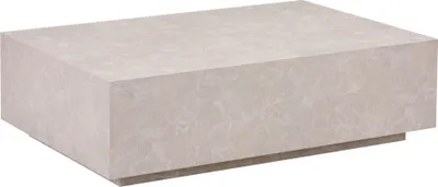 Produktbild von Home Deluxe - Couchtisch Amiri XXL - Farbe: Beige, Größe: 120 x 80 cm, MDF Platte, bereits fertig montiert I Wohnzimmertisch Beistelltisch Sofatisch