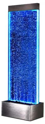 Obrázek produktu pro RealG RC-K-2504 Volně stojící bublinková vodní stěna s LED RGB osvětlením 183 x 50,5 x 28 cm