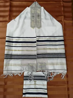 Obrázek produktu pro Jüdischer Tallit-Talit-Gebetsschal und Talis-Tasche