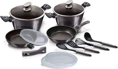Zdjęcie produktu dla Zestaw Garnków I Patelni Berlingerhaus Bh-7059