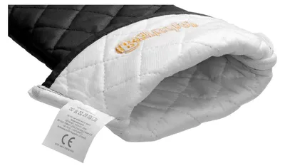 Immagine prodotto di Bartscher A500512 Guanto da forno unisex Bartscher 420 nero taglia unica 1 paio